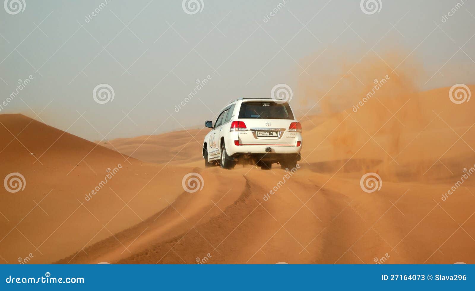 The Dubai Desert Trip in Offroad Car Editorial Stock Photo Image of