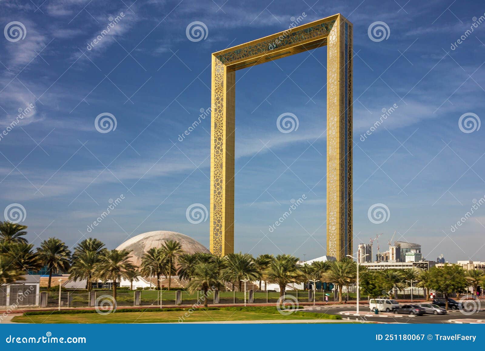 Dubai Frame Building in Dubai, UAE Editorial Photography Image of