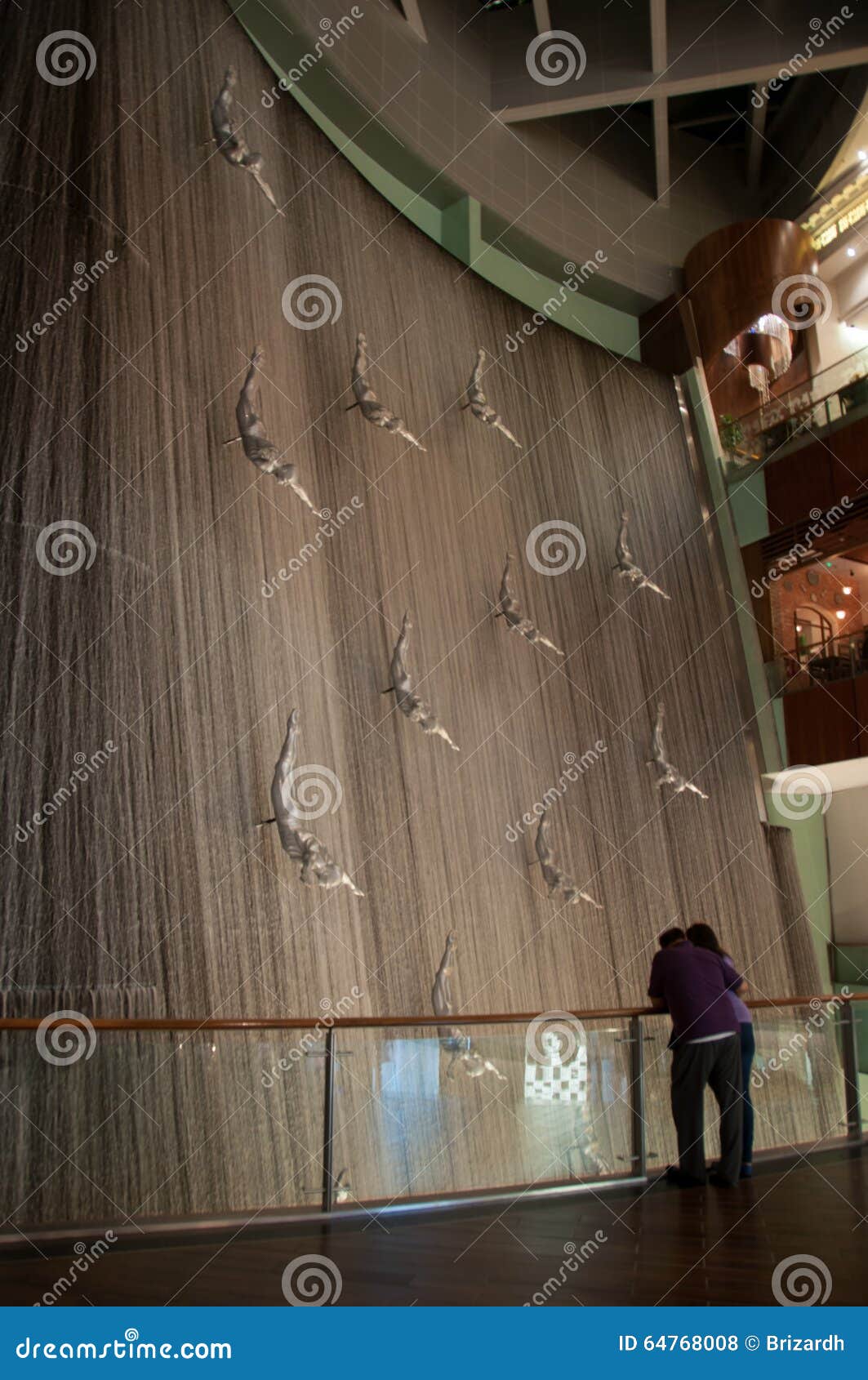 Dubai Mall Famous Art, Dubai, UAE Editorial Stock Photo Image of
