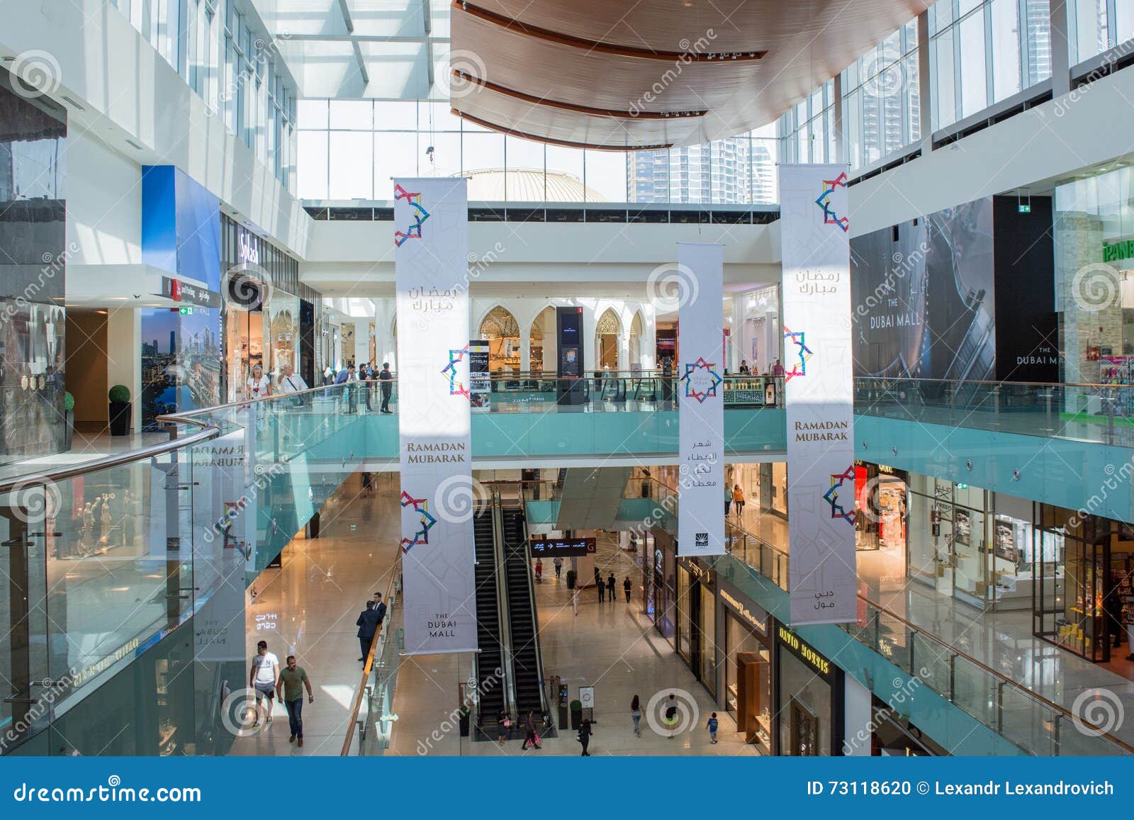 dubai mall inside view