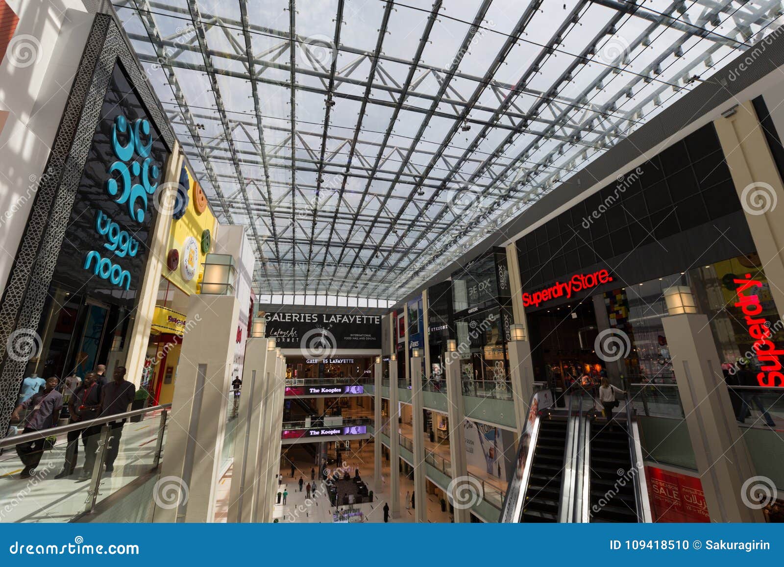 The Dubai Mall in Dubai, United Arab Emirates Editorial Image - Image ...