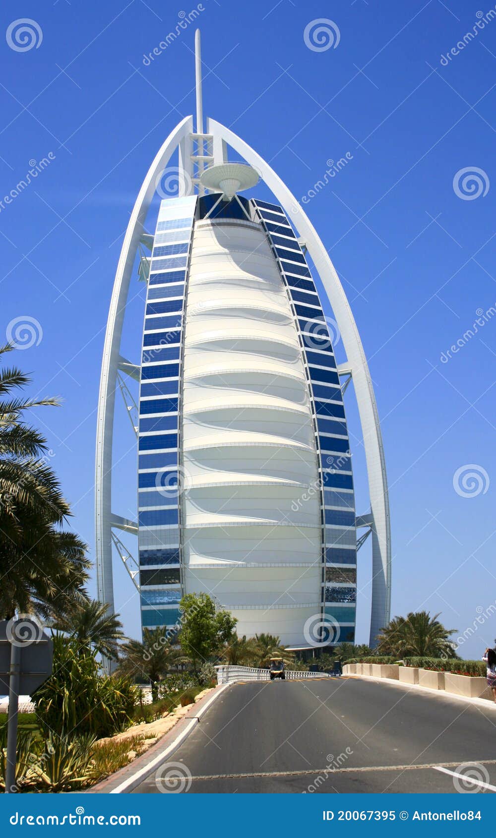 Dubai Segelhotel Stockbild Bild Von Segelhotel Dubai 20067395