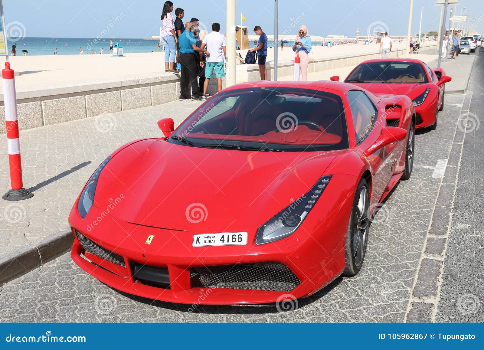 Ferrari 488 Editorial Photography Image Of Emirates 105962867