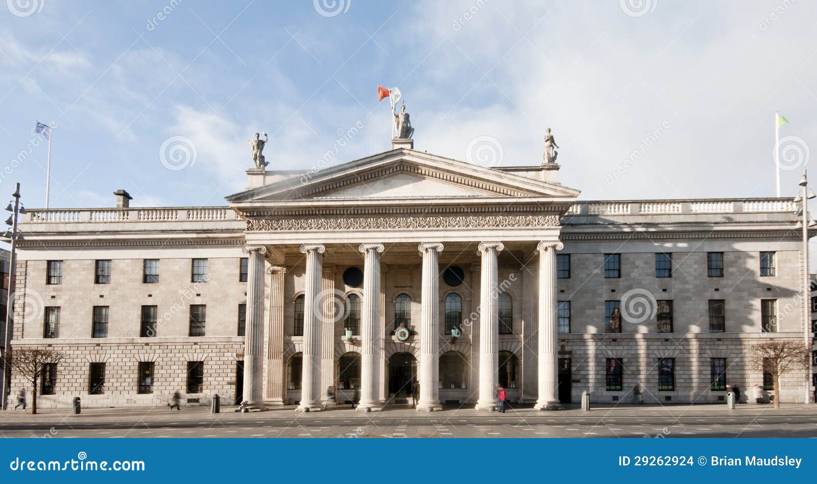 Dublin General Post Office Building Stock Photo Image of architecture