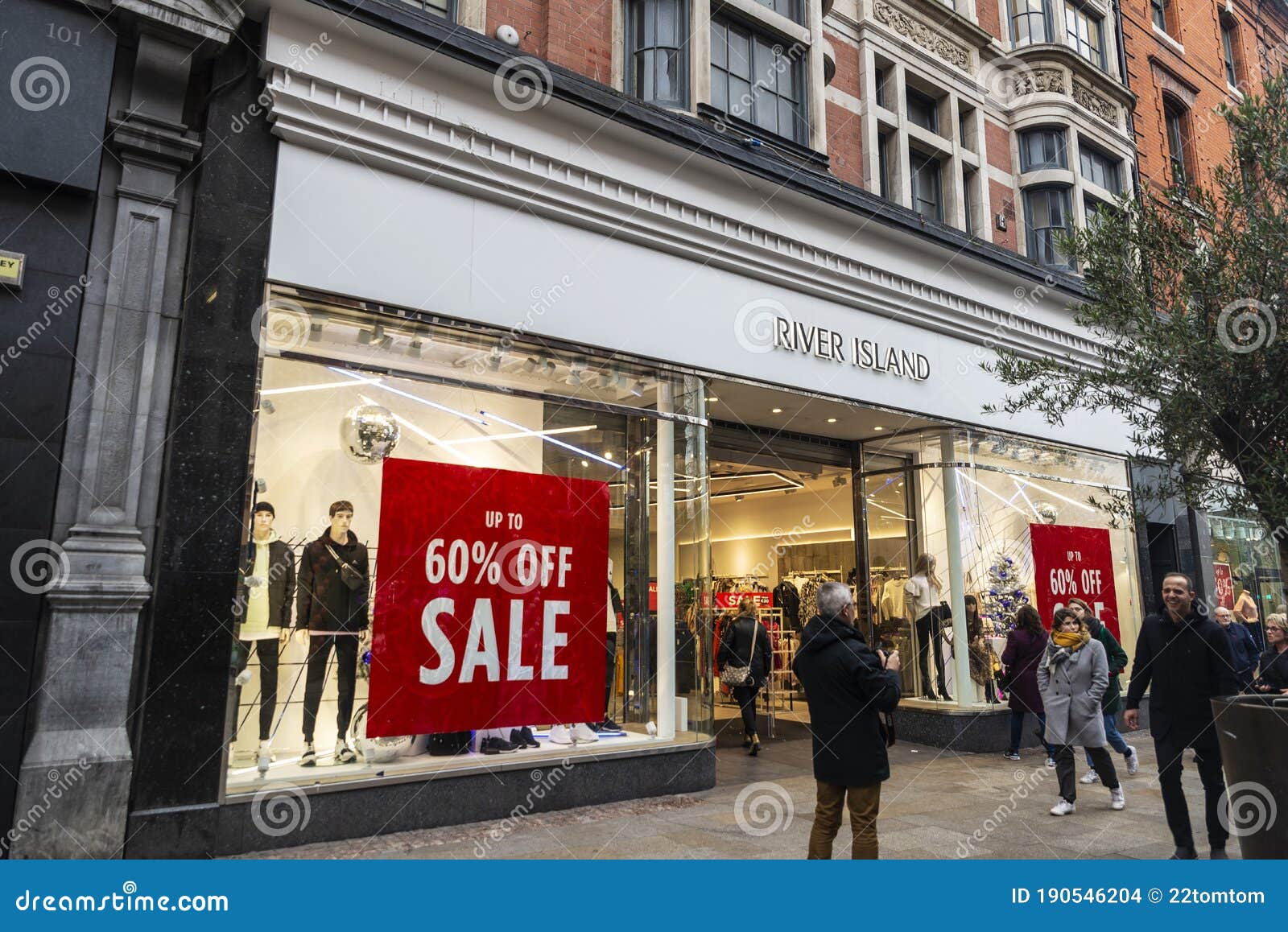 River Island Clothing Store in Dublin, Ireland Editorial Stock Image ...