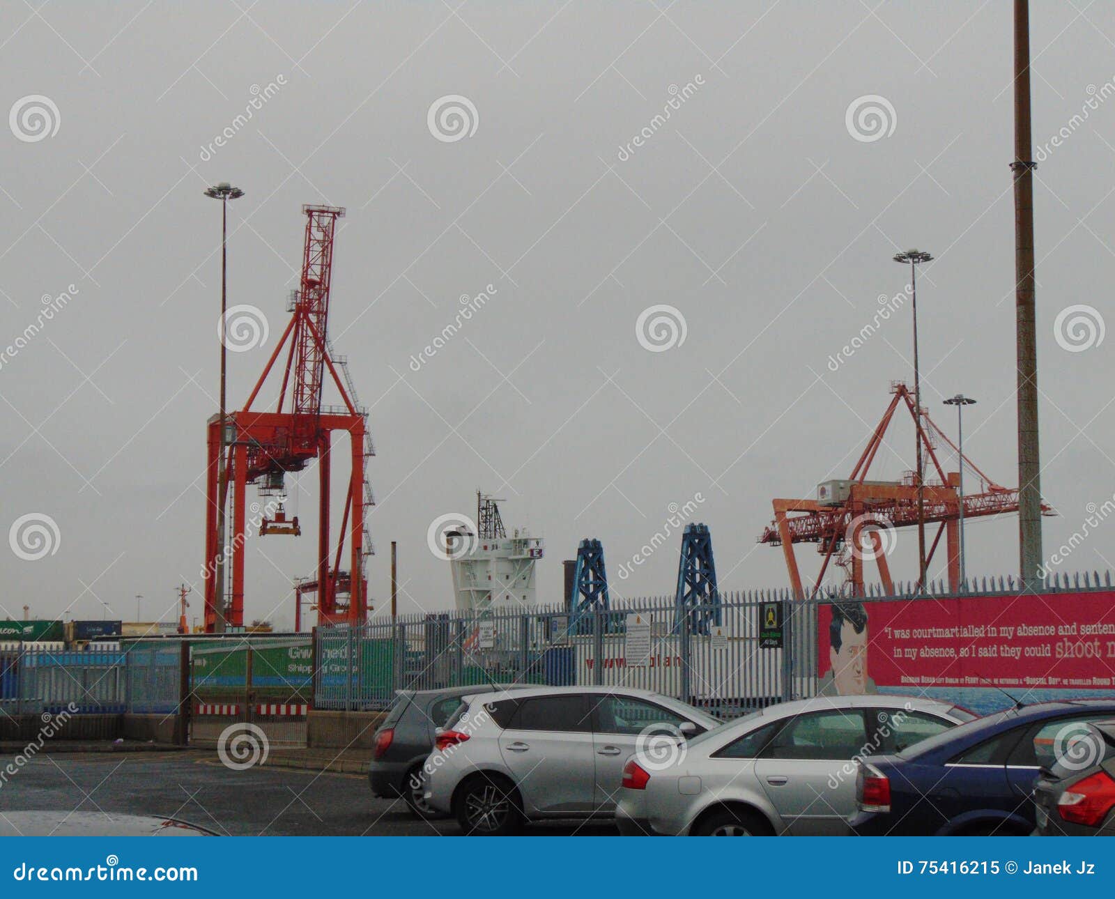 Dublin Port Editorial Image Image Of Transport Country 75416215