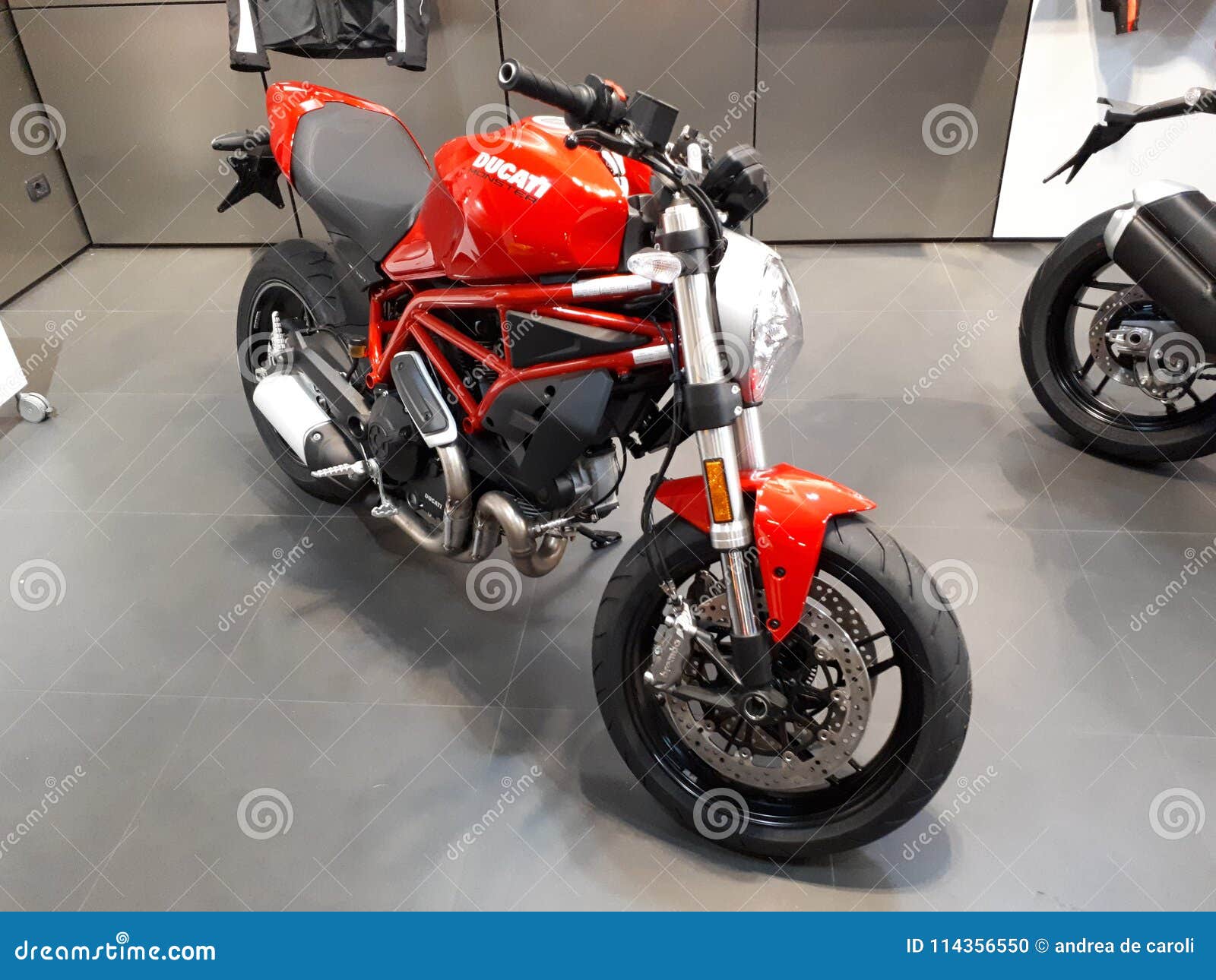 Ducati motorcycle store editorial image. Image of motorcycle 114356550