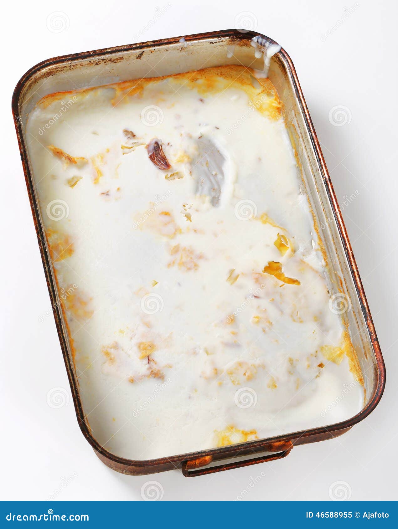 Duck fat in roasting pan stock image. Image of grease 46588955