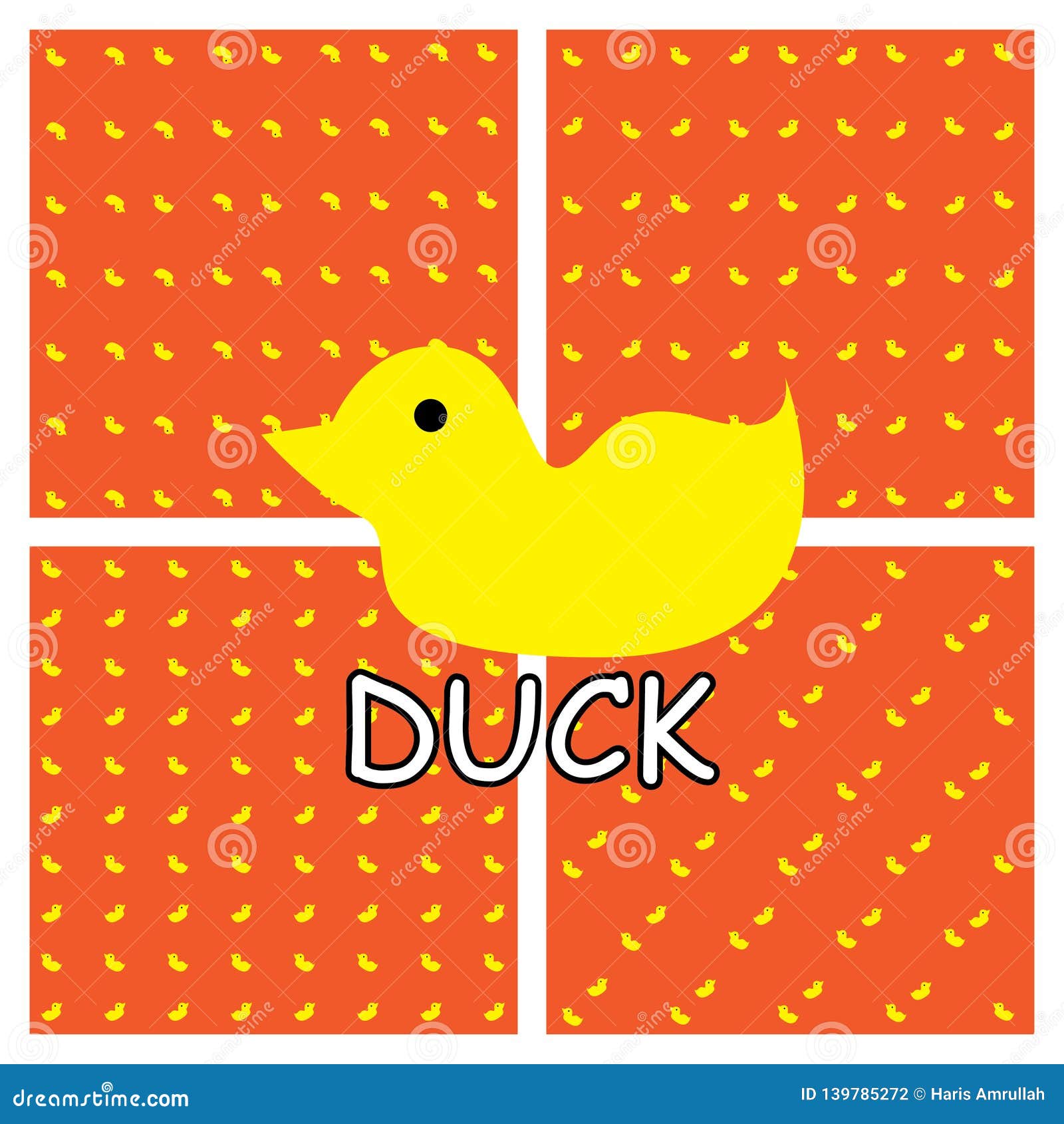 duck pattern for children. theme background for children