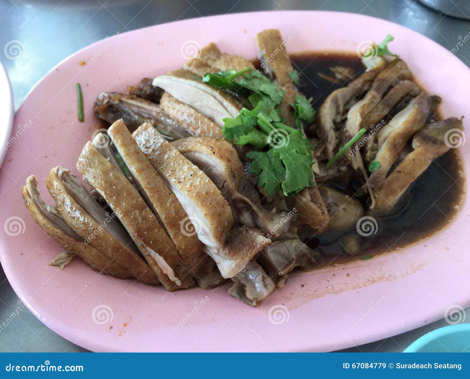 Duck stewed with gravy stock image. Image of disc, dinner 67084779