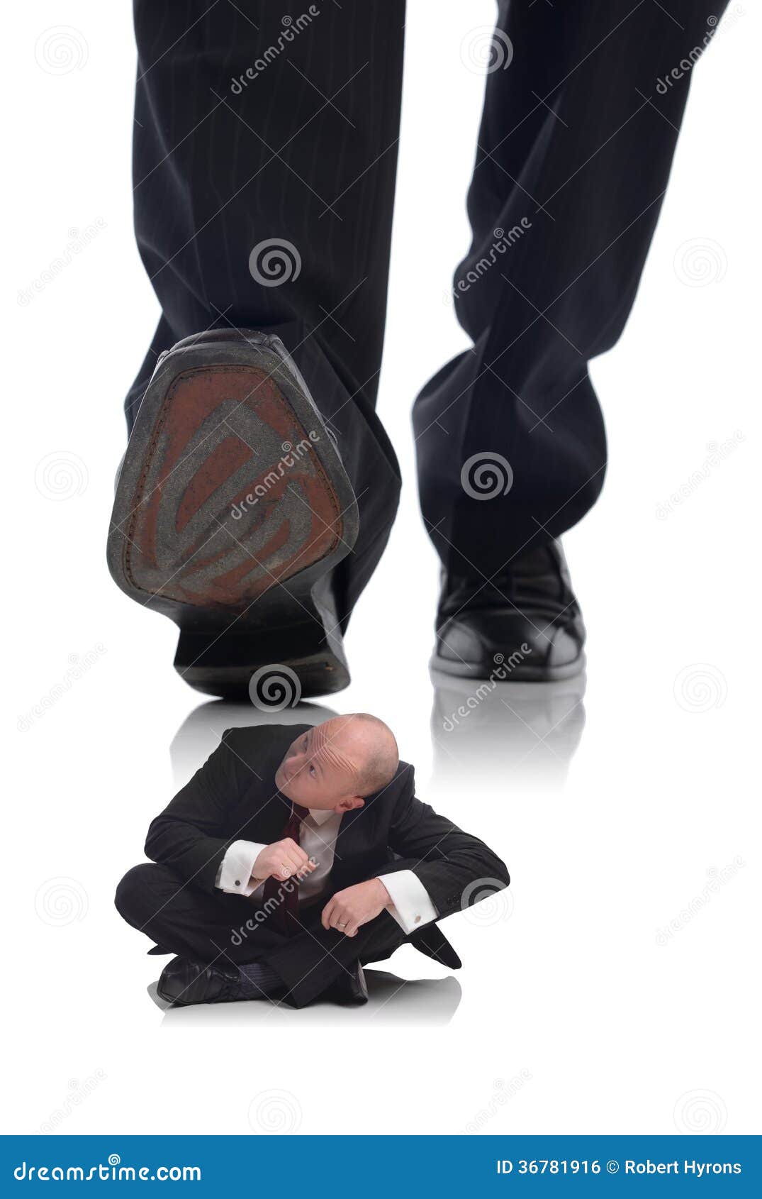 Ducking for cover stock photo. Image of emotional, bossy 36781916