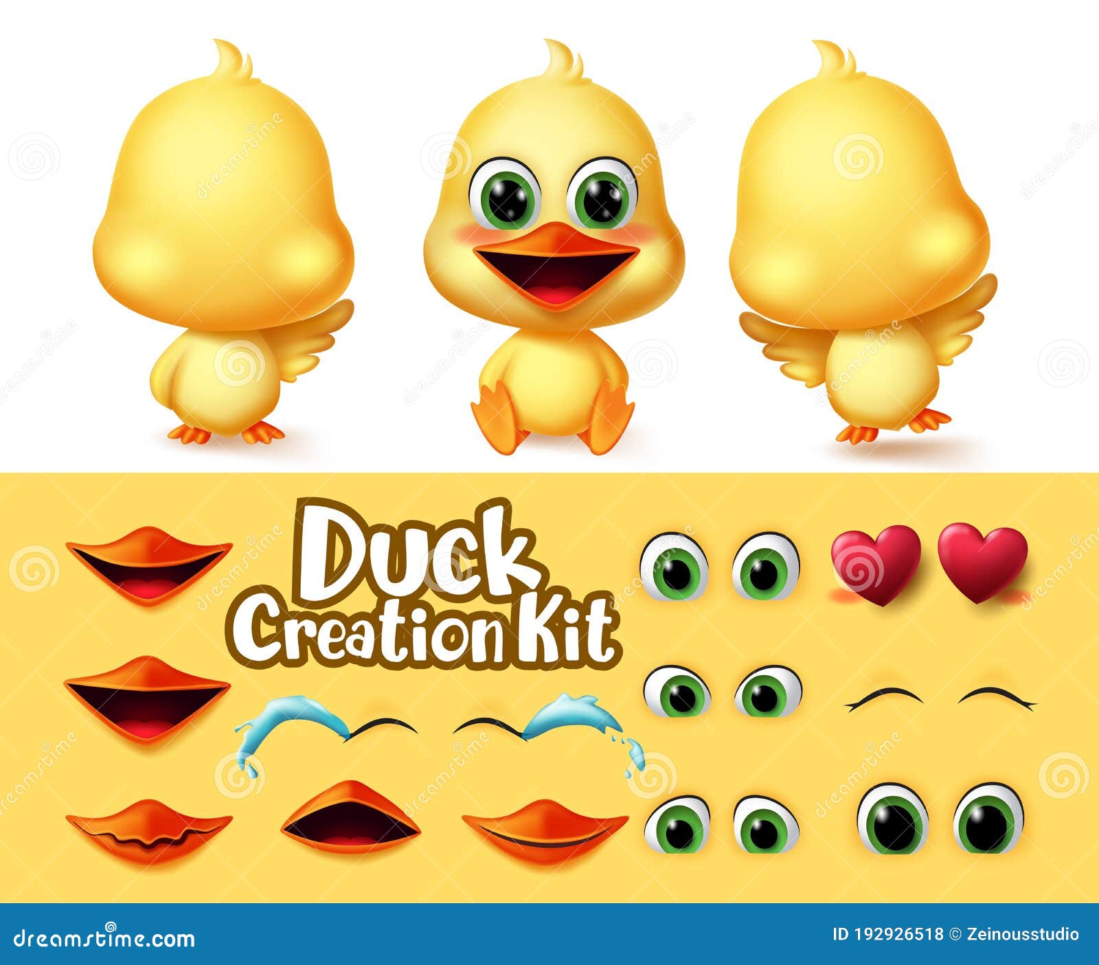 Ducks Creation Animal Characters Vector Set. Duck Animals Editable Character Eyes and Mouth Kit with Different Emotion and Feeling Stock Vector - Illustration of expressions, element: 192926518 Ducks Creation Animal Characters Vector Set. Duck Animals Editable Character Eyes and Mouth Kit with Different Emotion and Feeling Stock Vector - Illustration of expressions, element: 192926518