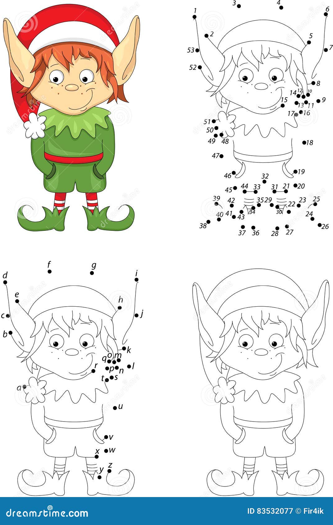 Desenho de Duende de Natal para colorir  Desenhos para colorir e imprimir  gratis