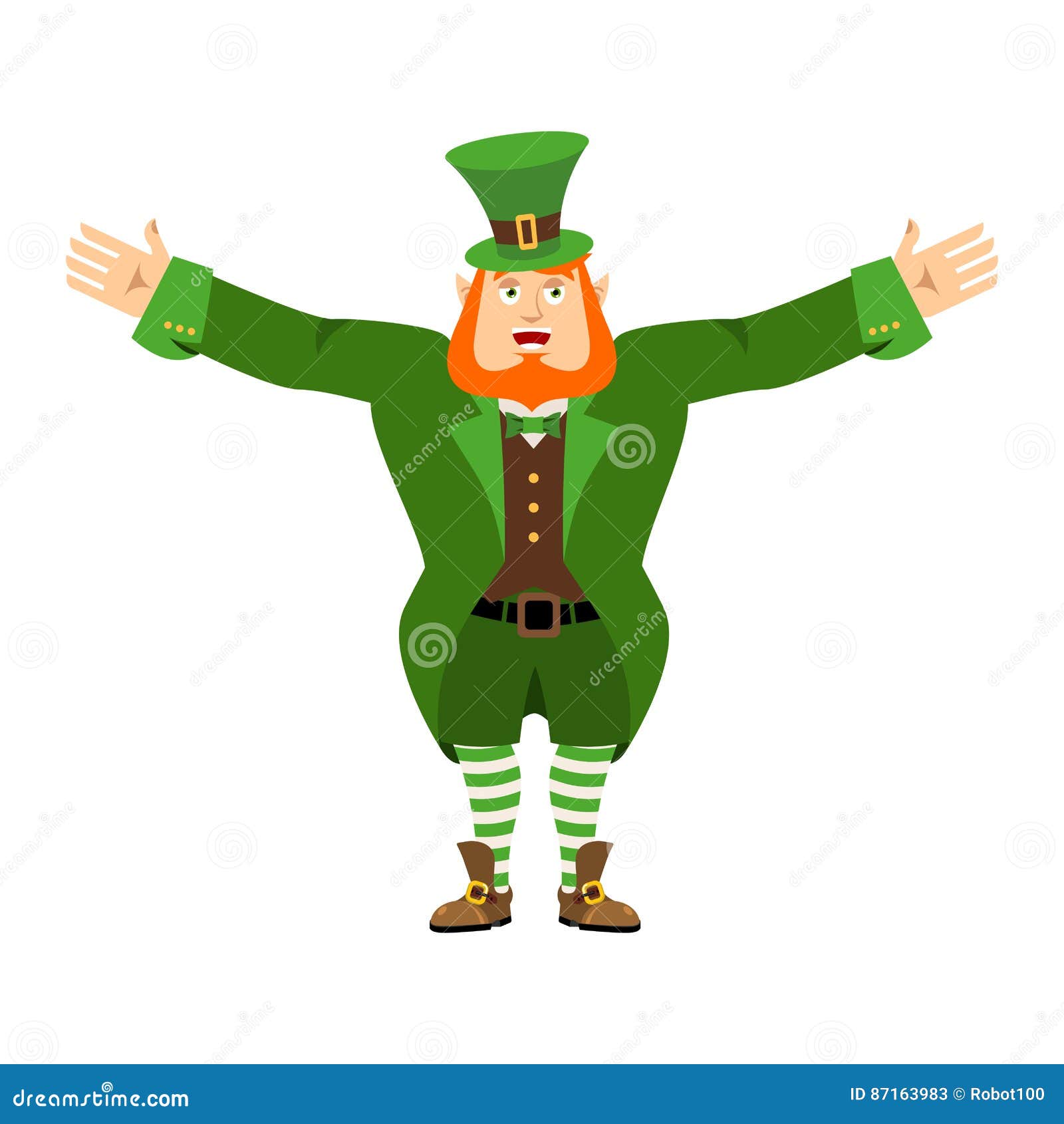 Duende Leprechaum Decorativo para Presente.