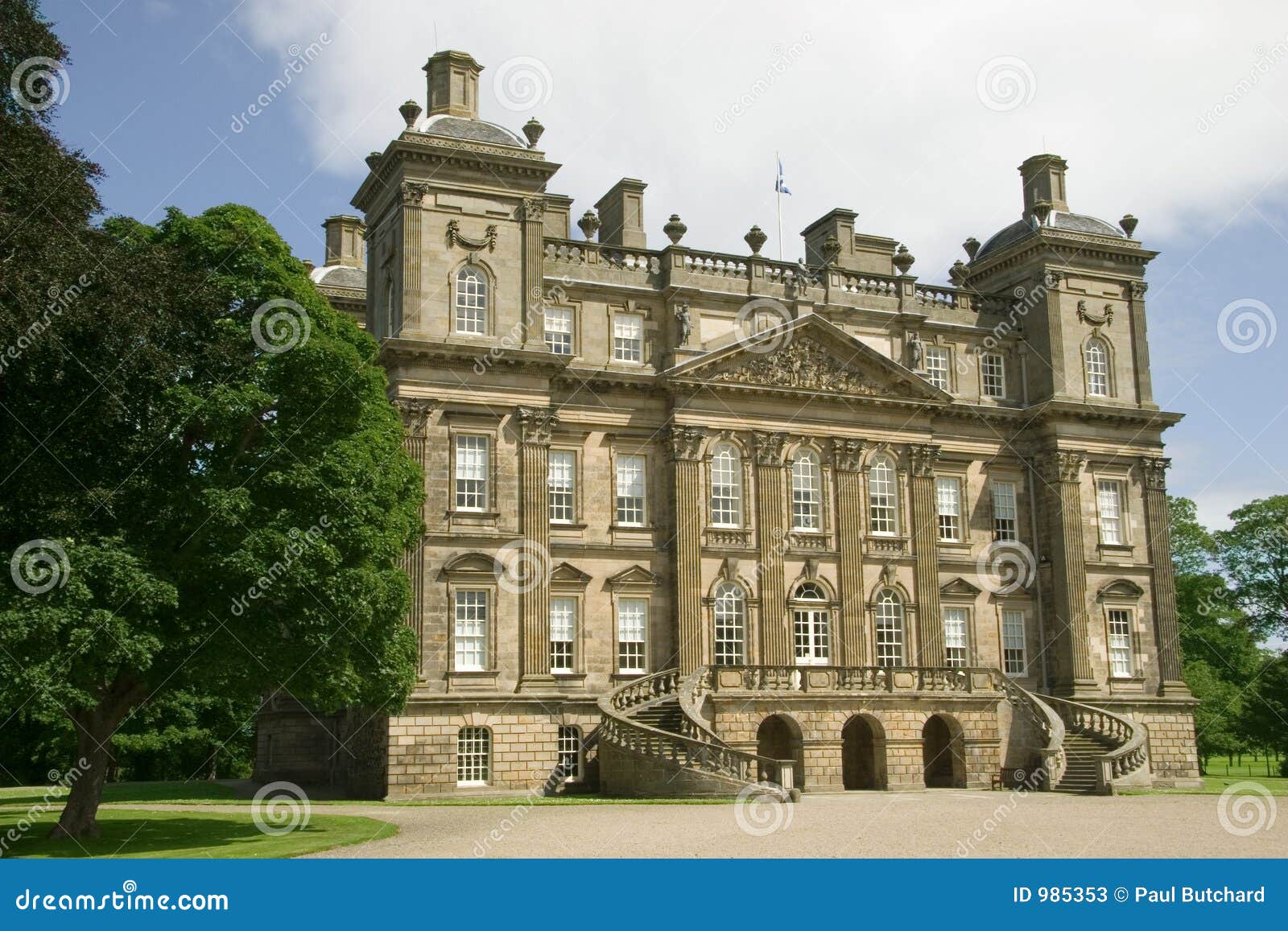 duff stately home 18th century banff scotland 985353
