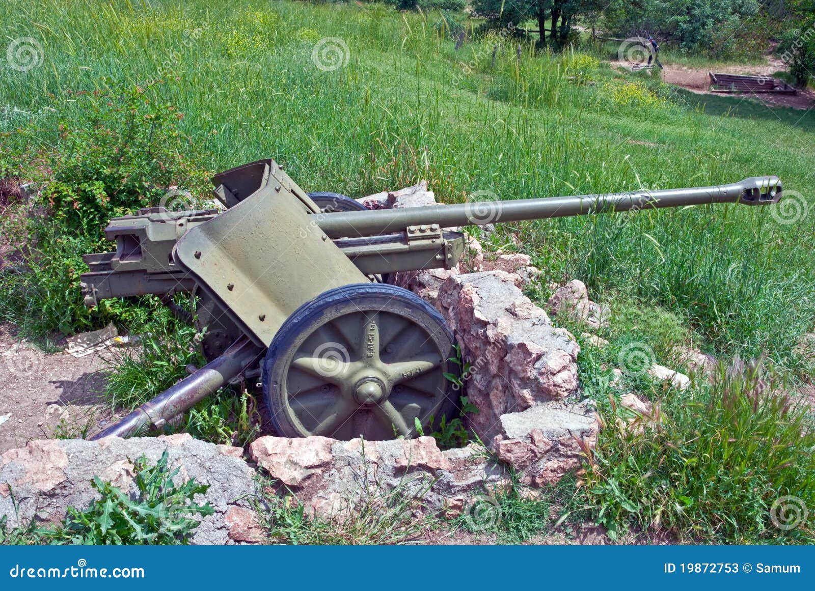 Duits Kanon. Sebastopol, De Krim Stock Afbeelding - Image Of Bepaling,  Duits: 19872753