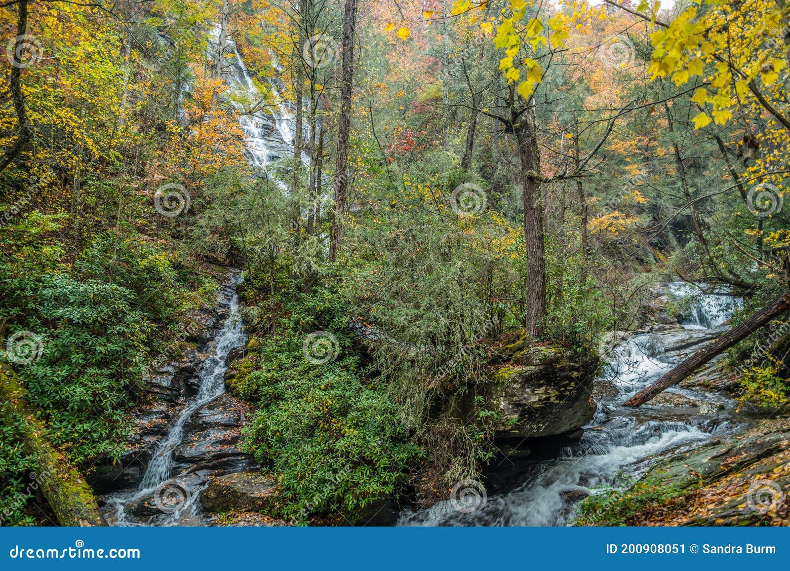 dukes creek falls in georgia