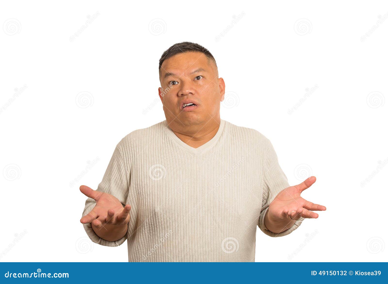 Dumb Clueless Man Arms Out Asking Why What's Problem Who Dumb Clueless Man Arms Out Asking Why What's Problem Who
