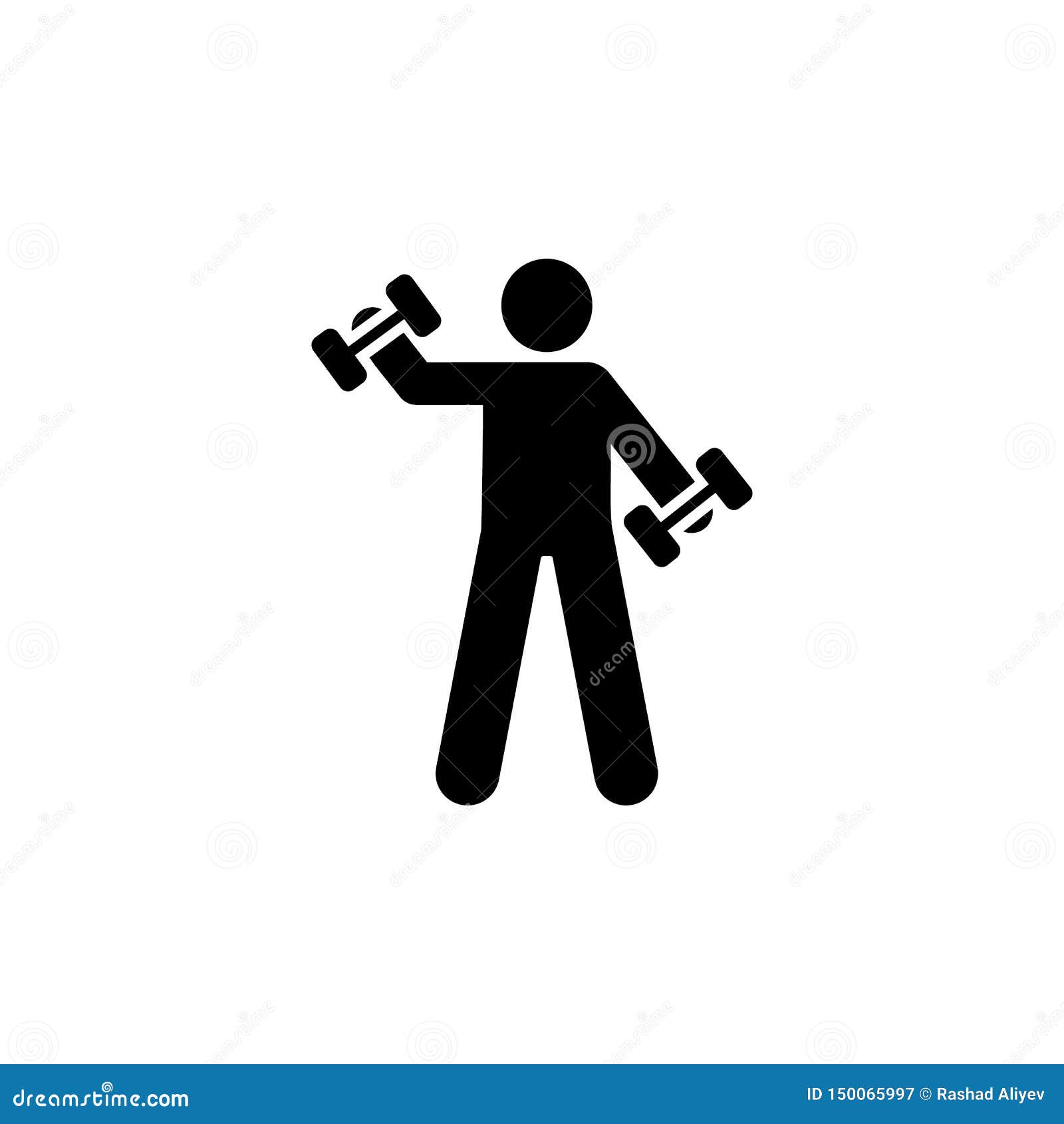 Dumbell, Gym, Fitness, Training, Weight, Lifting Icon - Fitness