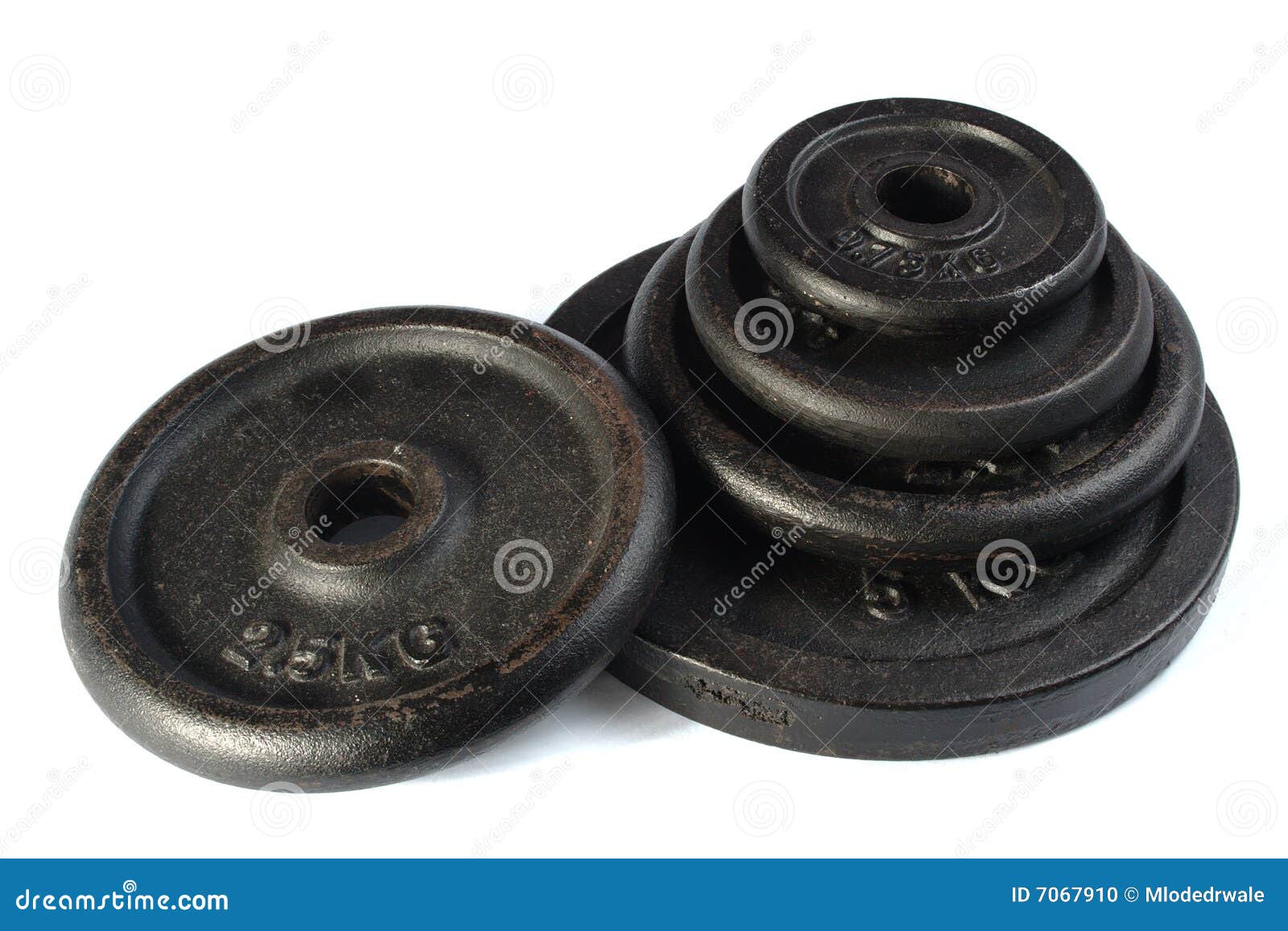 Dumbbell Plates. Picture Image 7067910