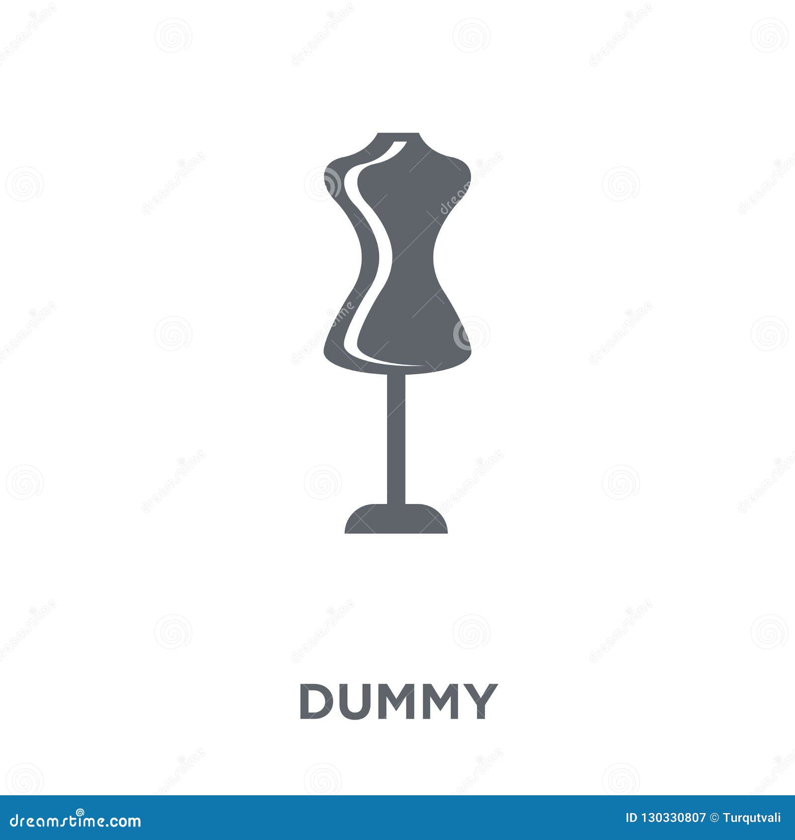 Dummy Icon from Collection. Stock Vector - Illustration of childhood