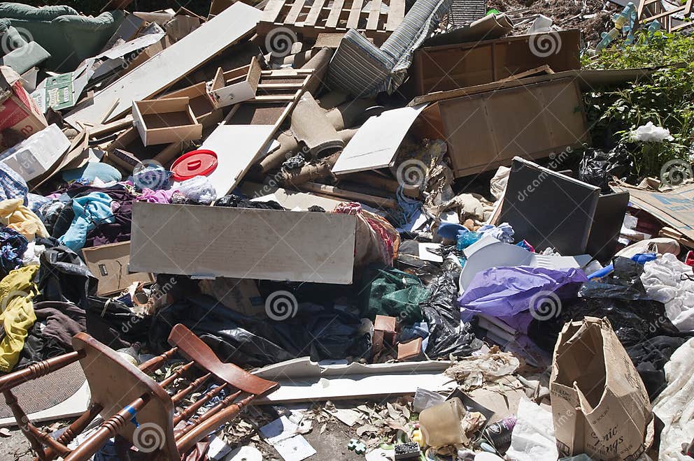 Household refuse stock image. Image of boxes, discarded 18031723