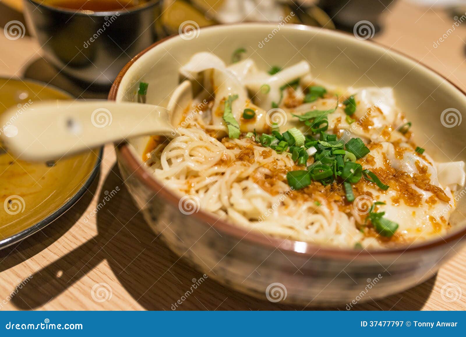 Dumpling Noodle stock image. Image of dumpling, dish 37477797