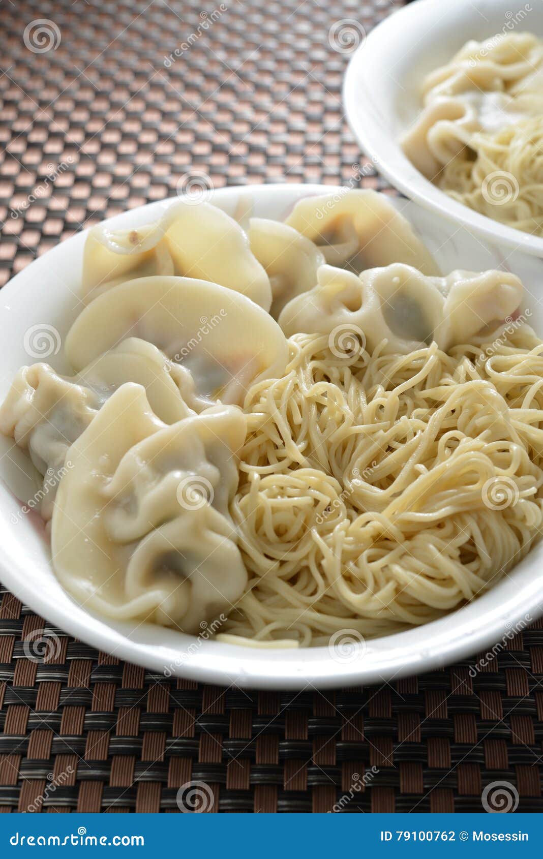 Dumpling Shanghai Noodle stock photo. Image of noodles 79100762
