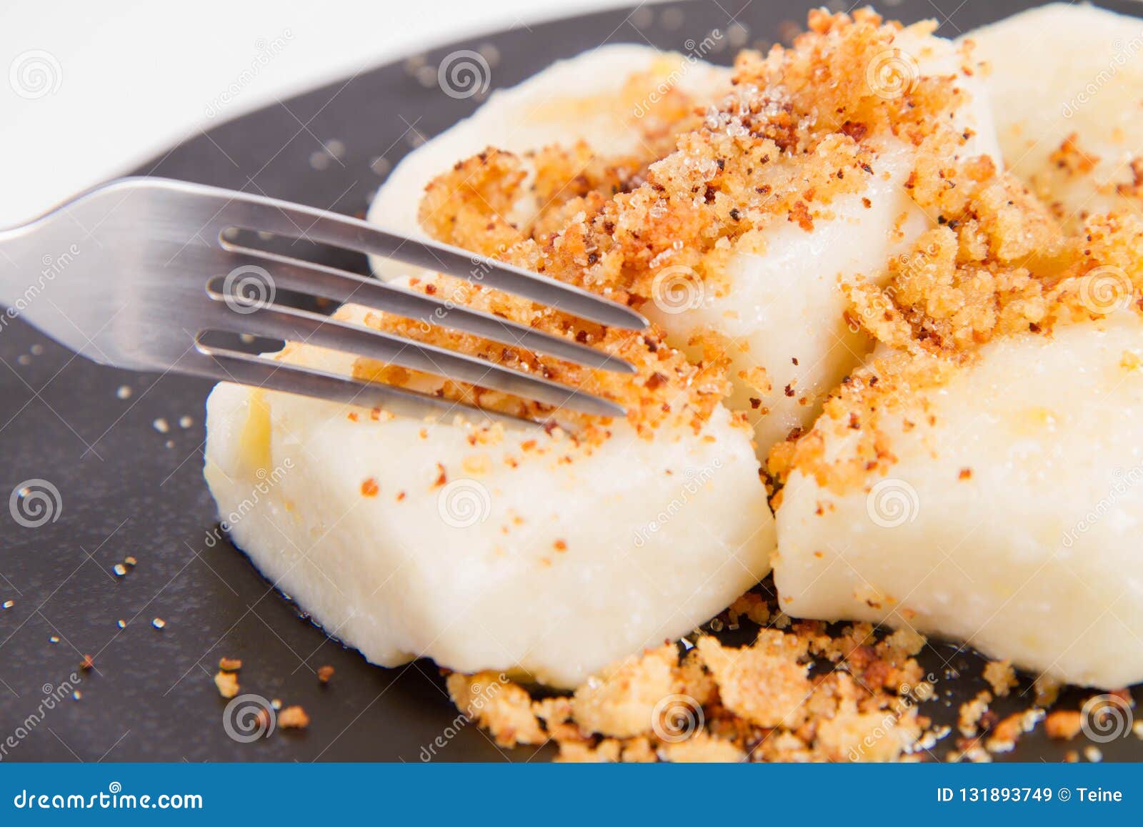 Dumplings With Cottage Cheese Stock Image Image Of Called
