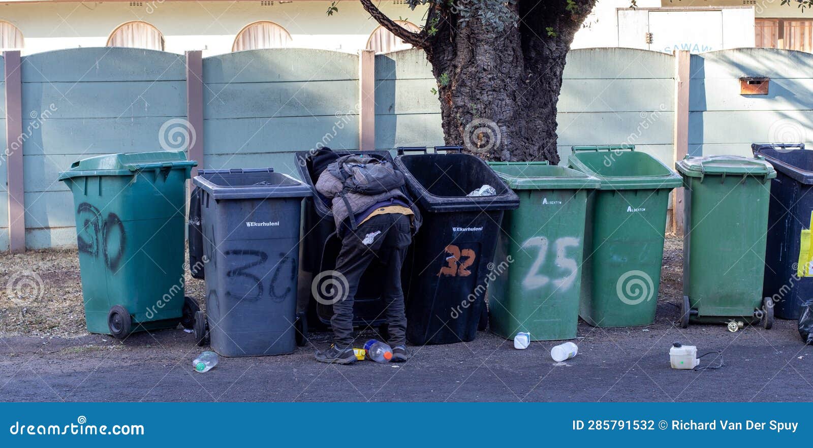 Dumpster Diving in South Africa Editorial Photography Image of rule