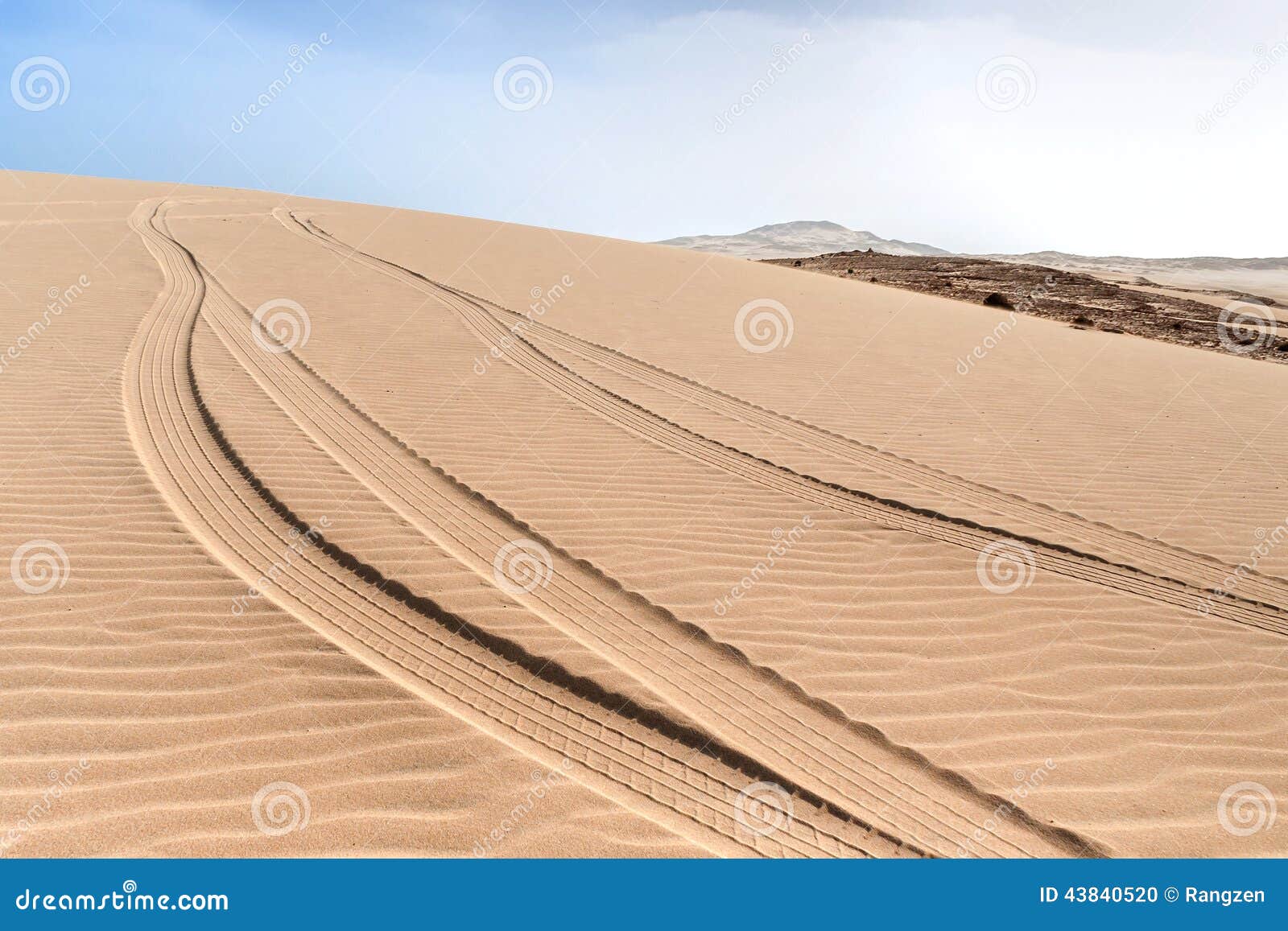 dunes of morro dÃÂ´areia, boavista, kapverden