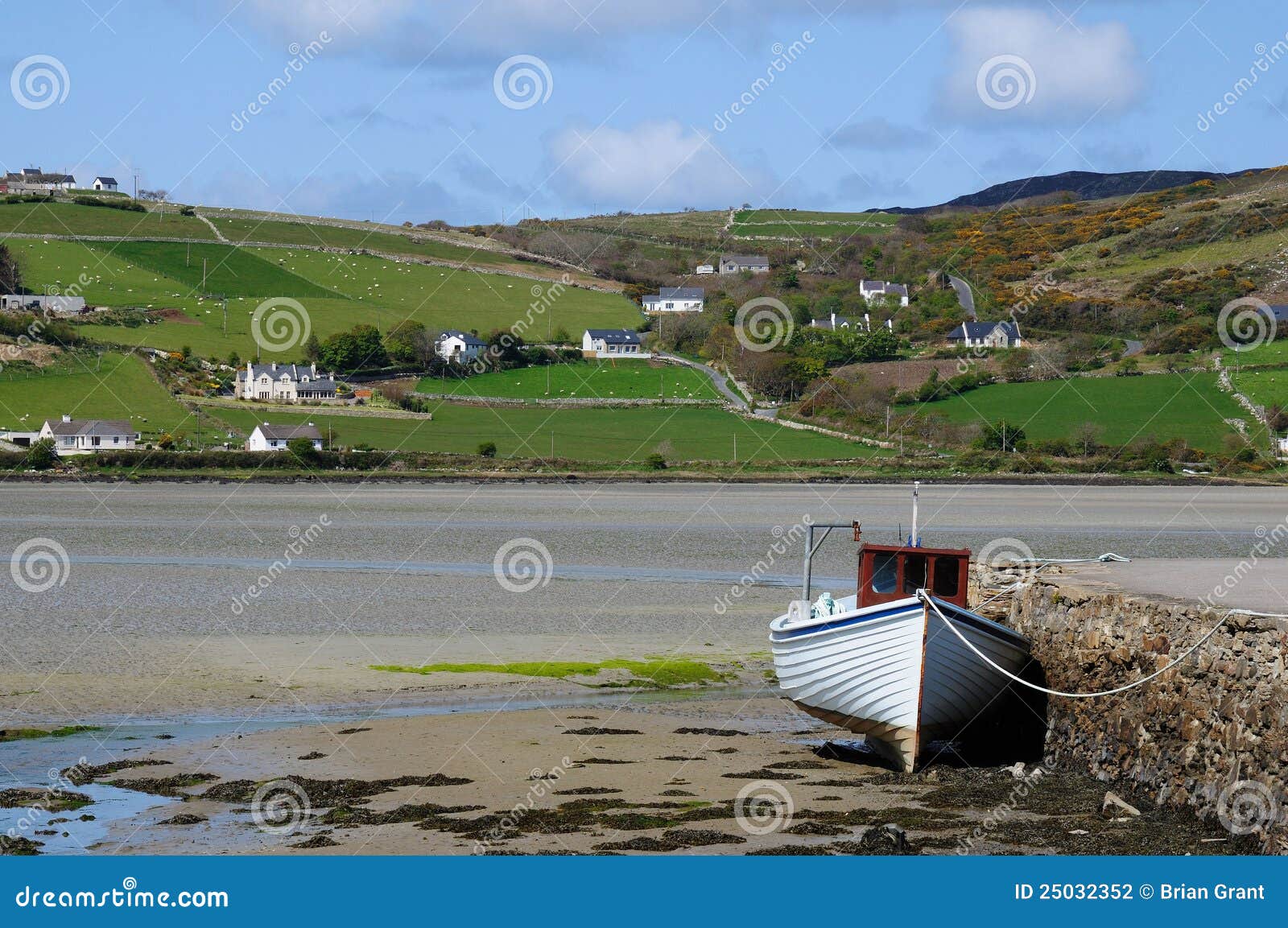 Dunfanaghy Harbor in Donegal Ireland Horizontal Stock Photo Image of