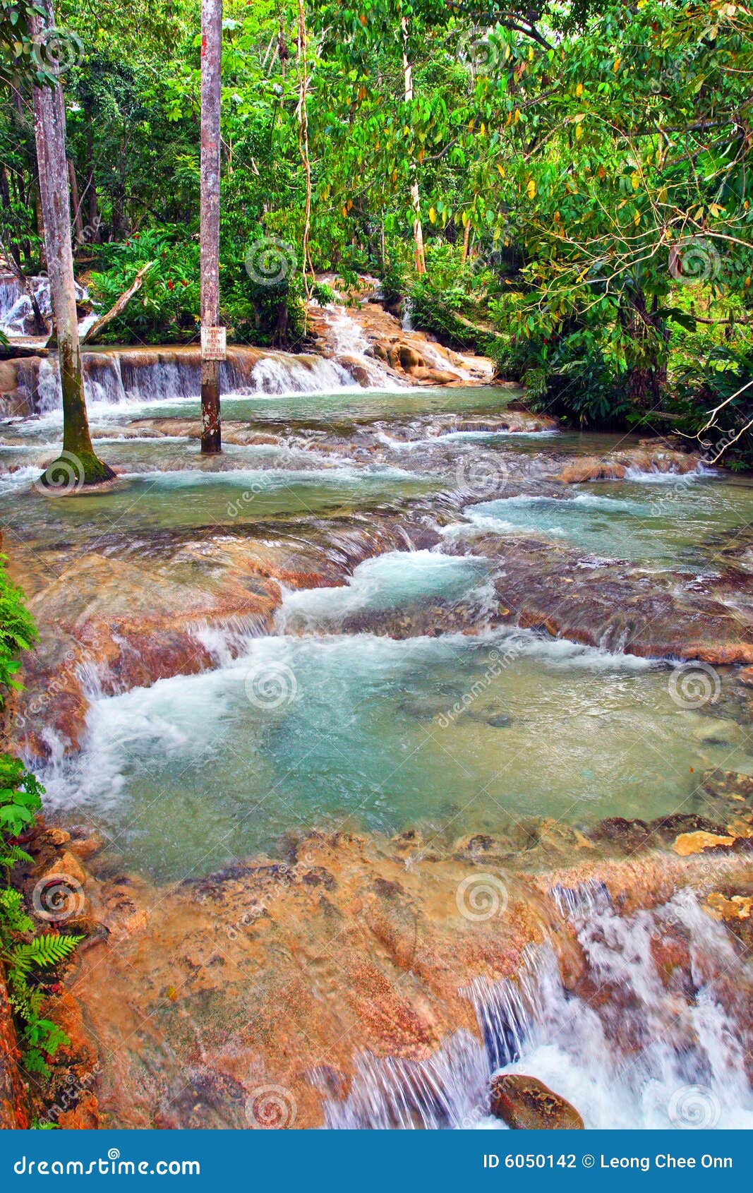 dunn's river falls, ocho rios, jamaica