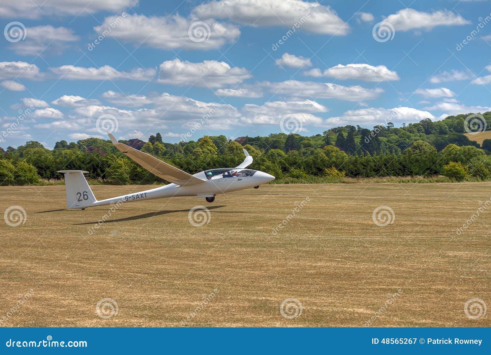 Duo Discus Glider Winch Launch Editorial Photography Image of