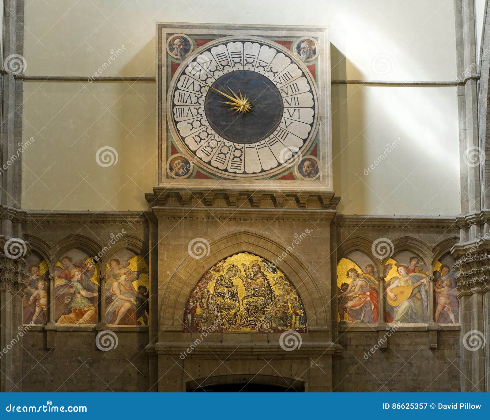 Duomo Orologio 24 Hour Clock Editorial Photography Image of order uccello 86625357