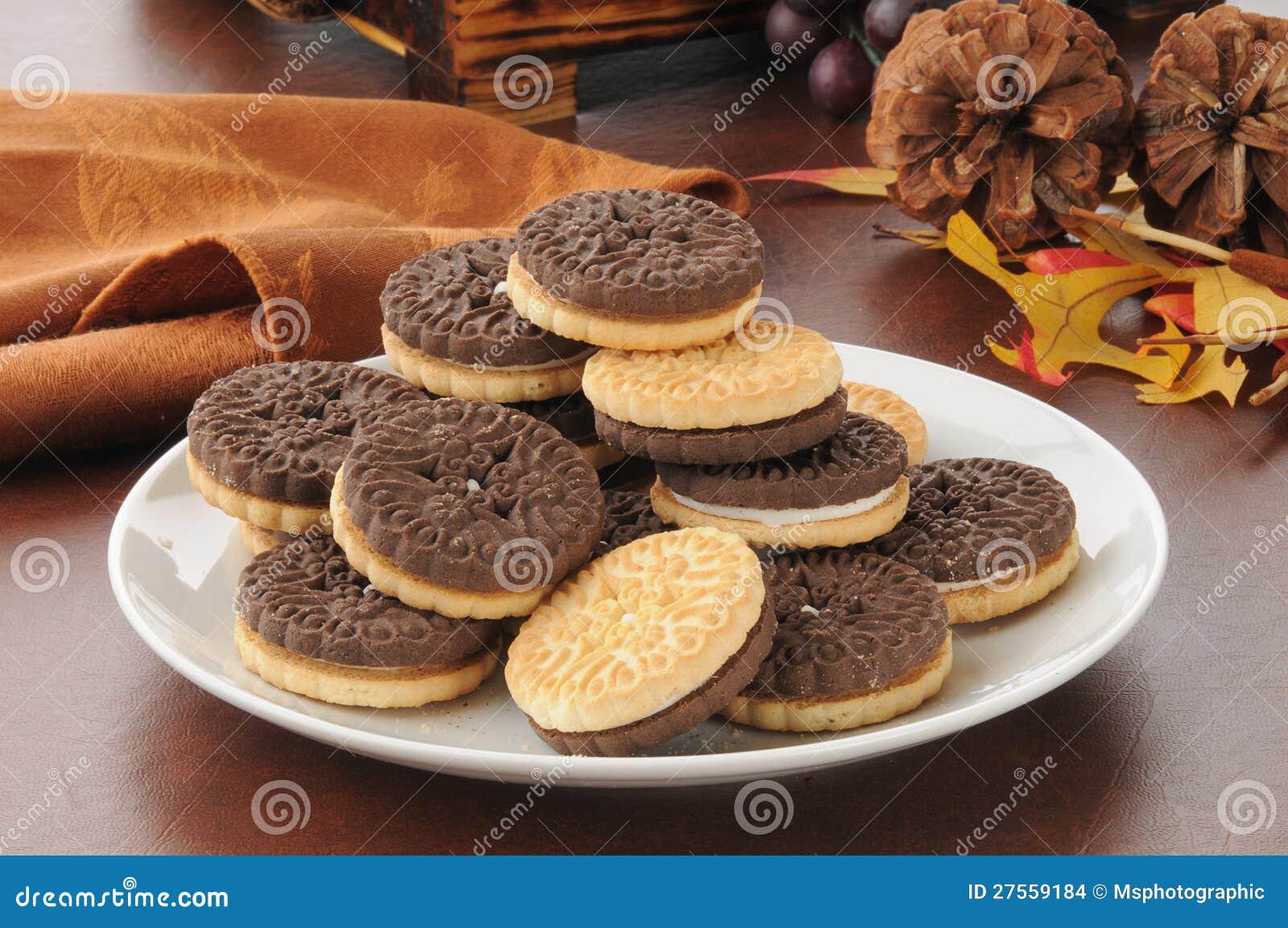 Duplex sandwich cookies stock photo. Image of filling 27559184