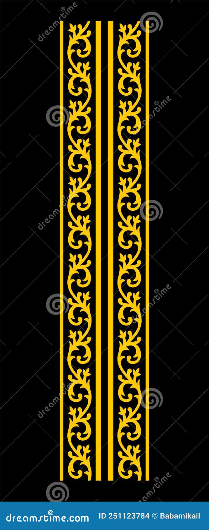 Duplicate Arabic Calligraphy Design, Mosquito Nets Or Kaaba Clothes