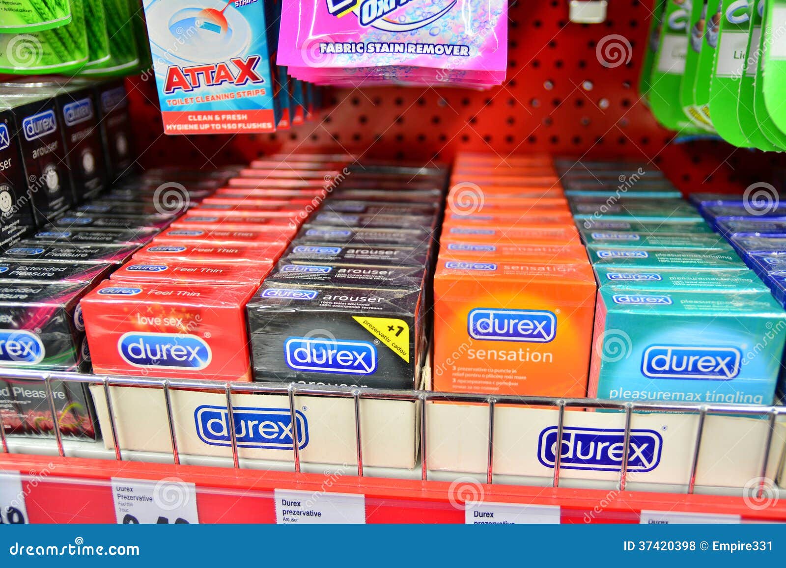 Durex condoms editorial stock photo. Image of condoms - 37420398