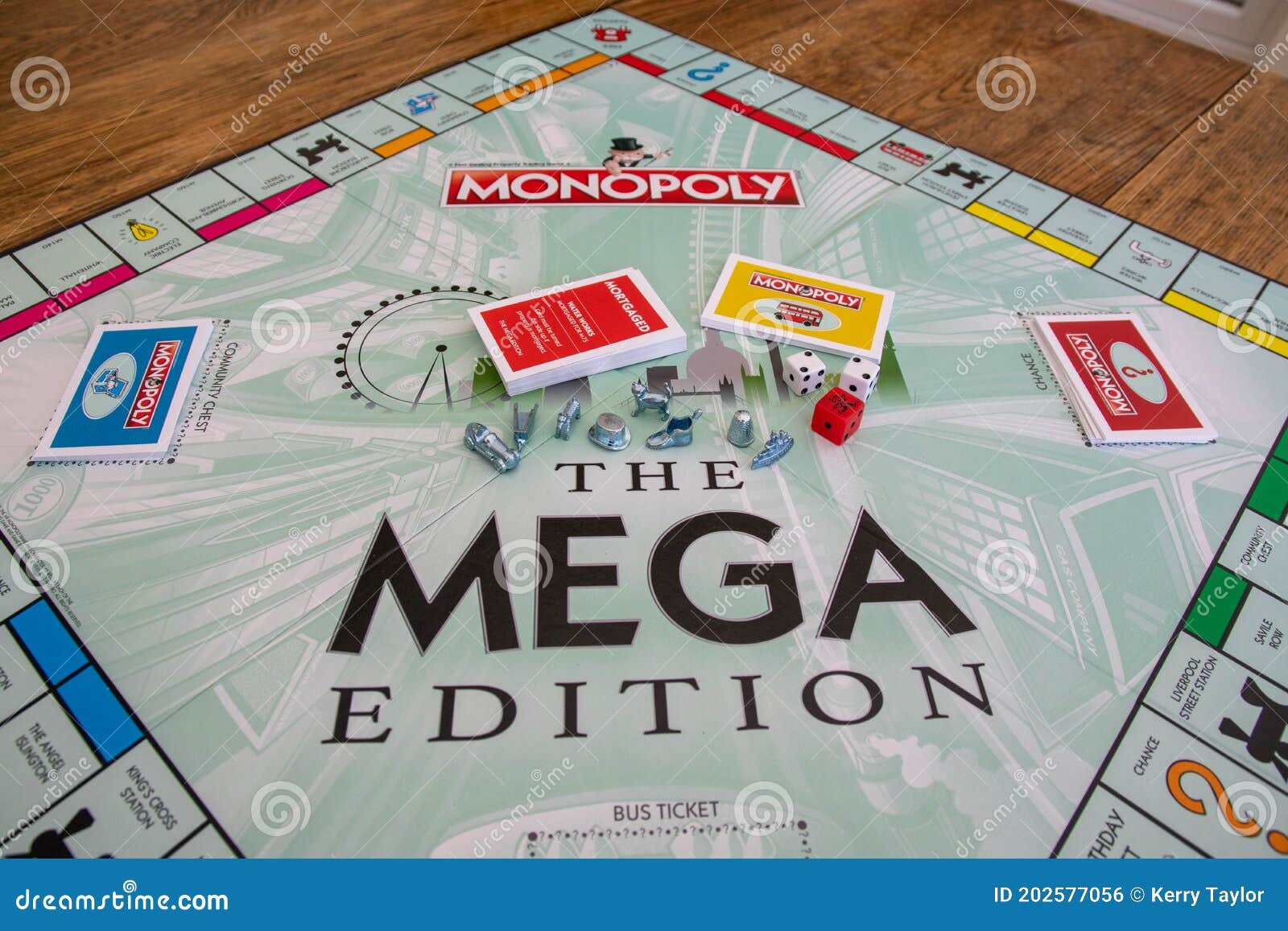 Newley Released Mega Edition Monopoly. New Twist on Classic Fast-dealing  Property Trading Board Game Hasbro Games Editorial Photo - Image of  england, falling: 202577056