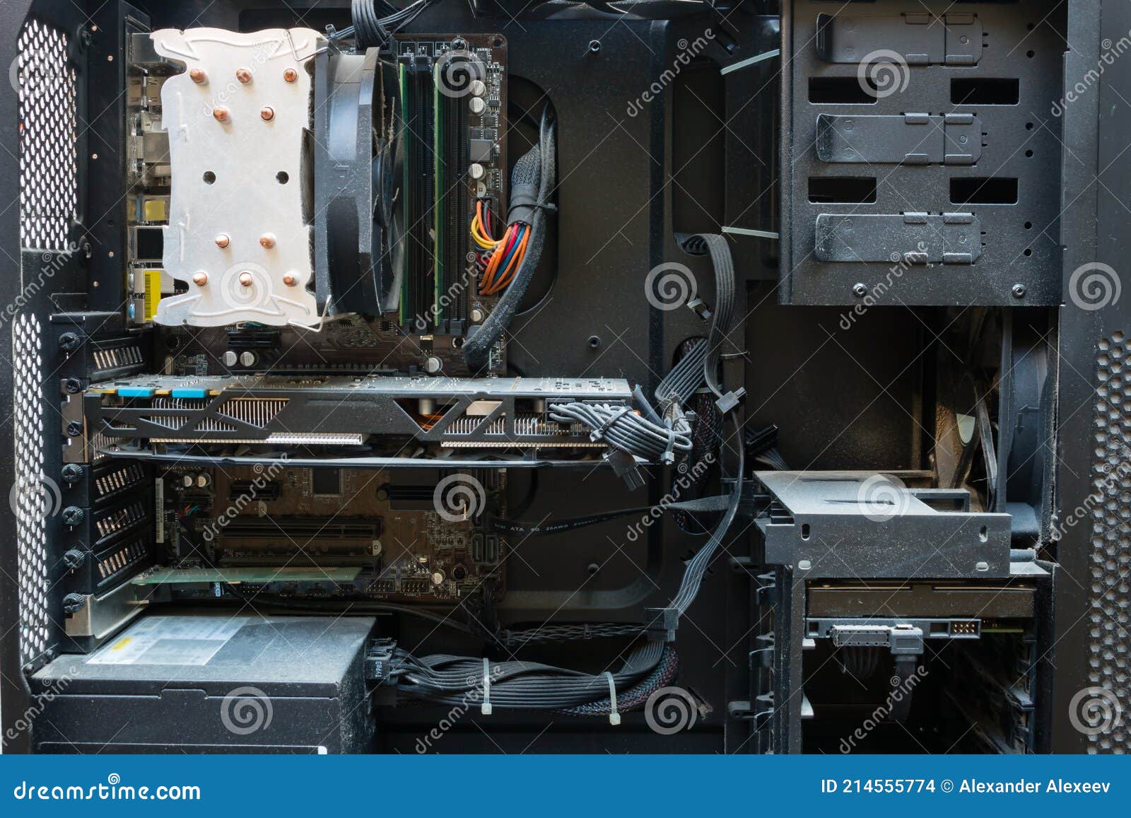 Dust on the Computer Hardware Stock Photo Image of warranty, dirty