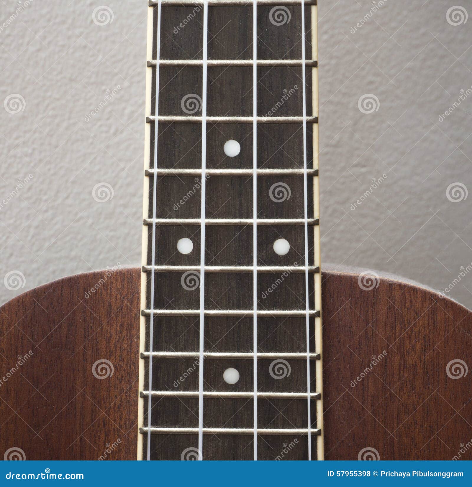 Dusted Ukulele stock photo. Image of decorative, brown 57955398