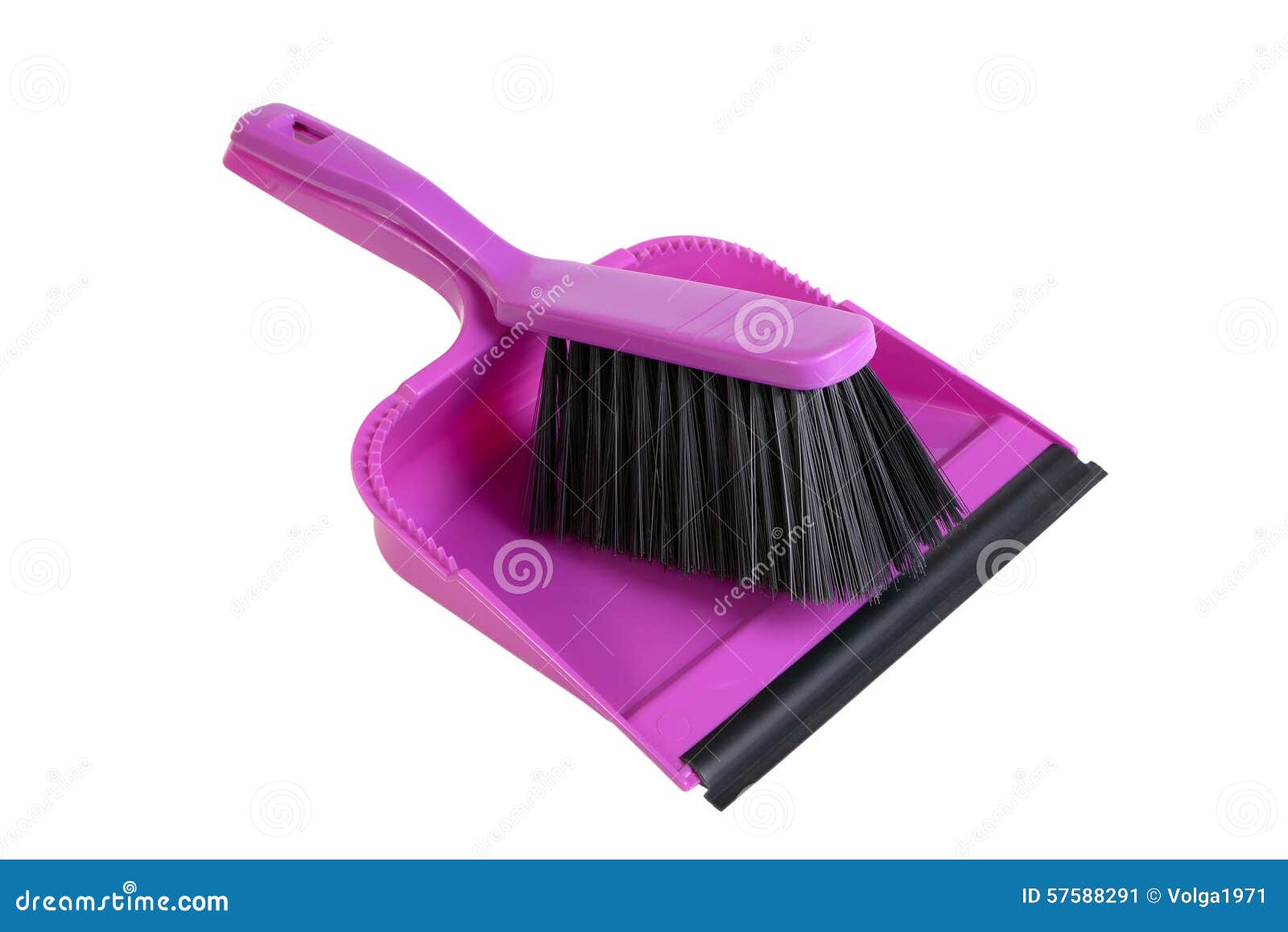 Dustpan and hand brush stock image. Image of object, equipment 57588291