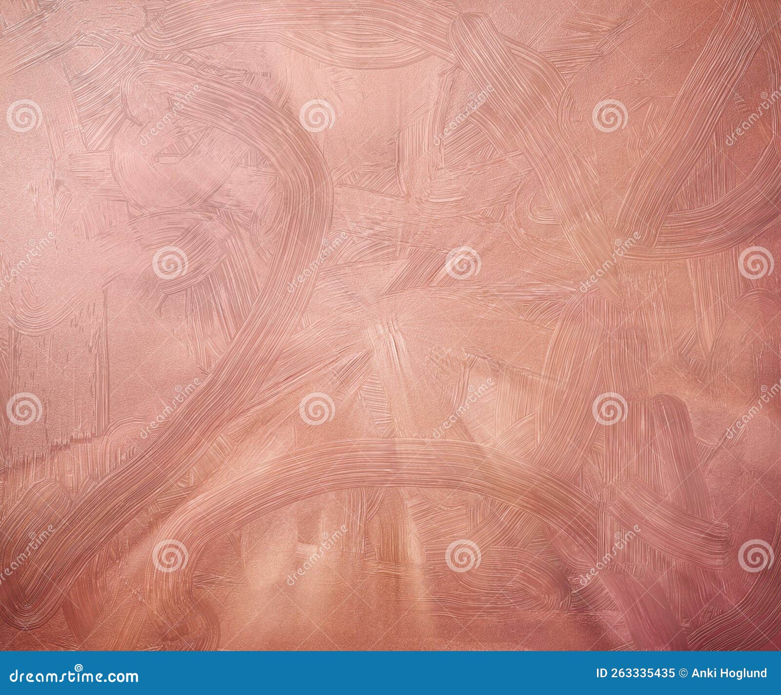 Dusty Pink Abstract Texture with Brush Strokes Stock Illustration