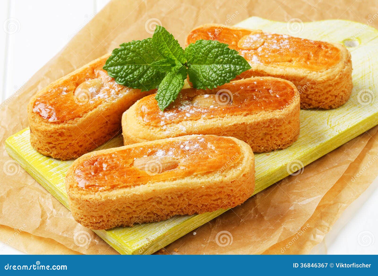 Dutch almond cookies stock image. Image of frangipane 36846367