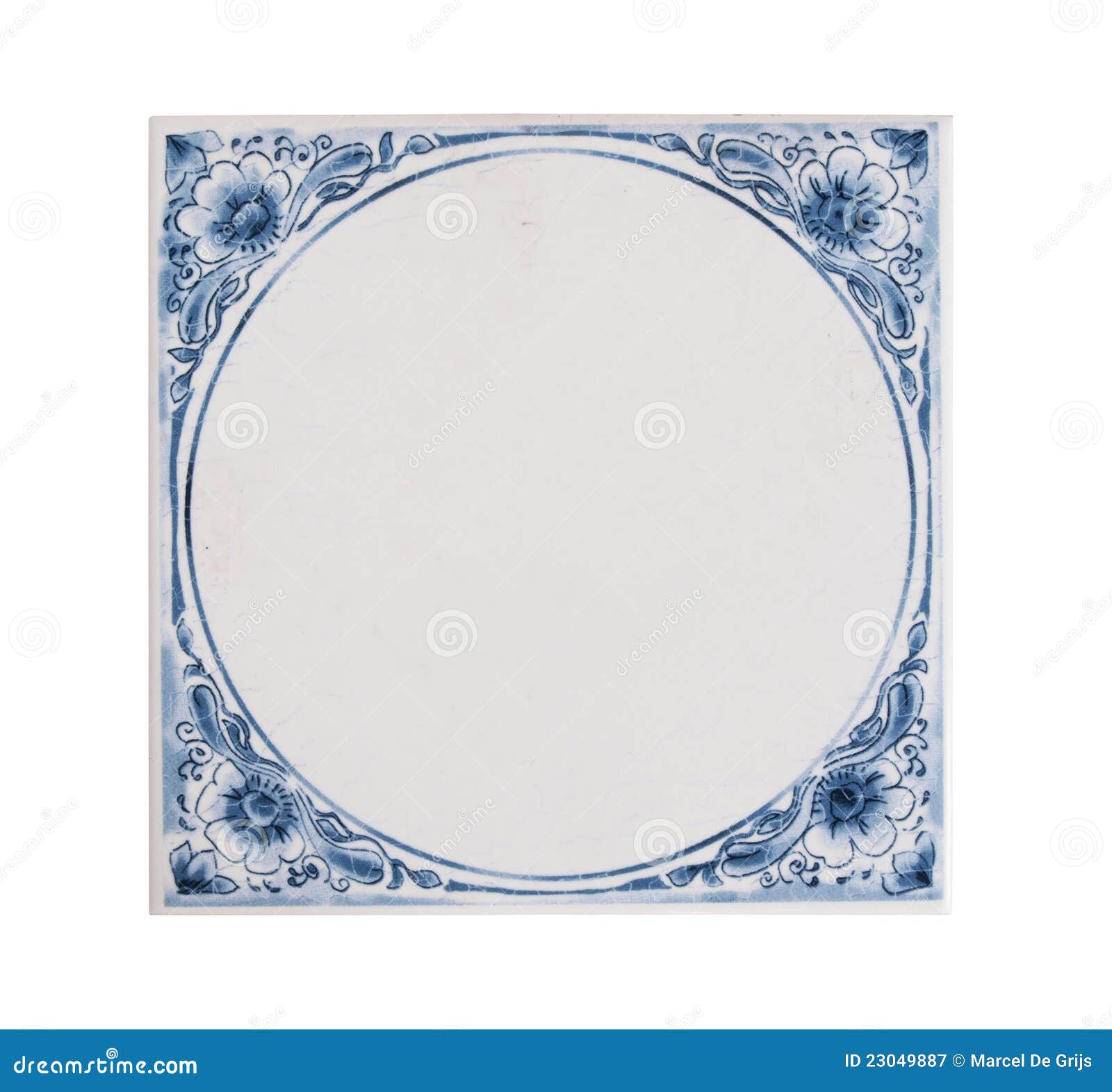 Dutch blue tile stock image. Image of historical, blauw 23049887