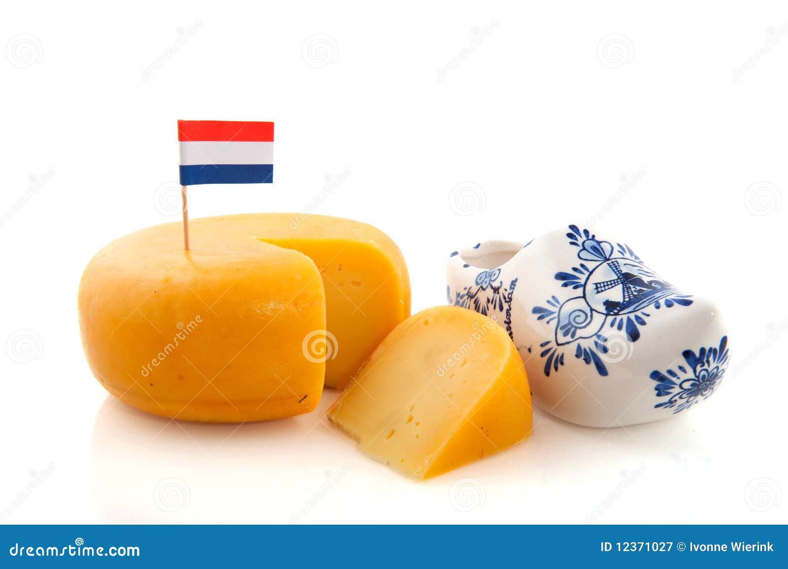 Dutch cheese stock image. Image of holland, product, clogs - 12371027