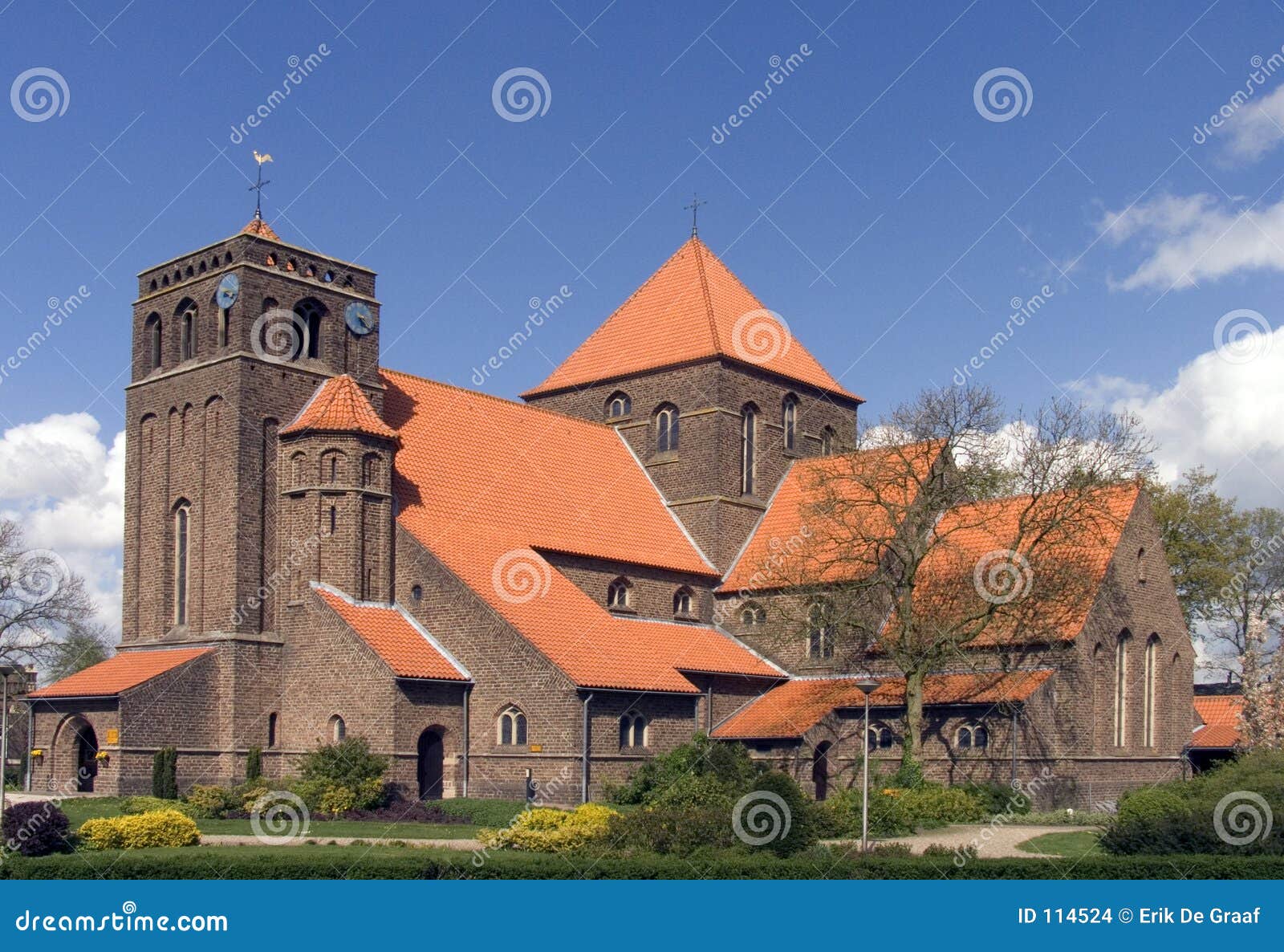 Dutch church stock photo. Image of achterveld, spirituality 114524