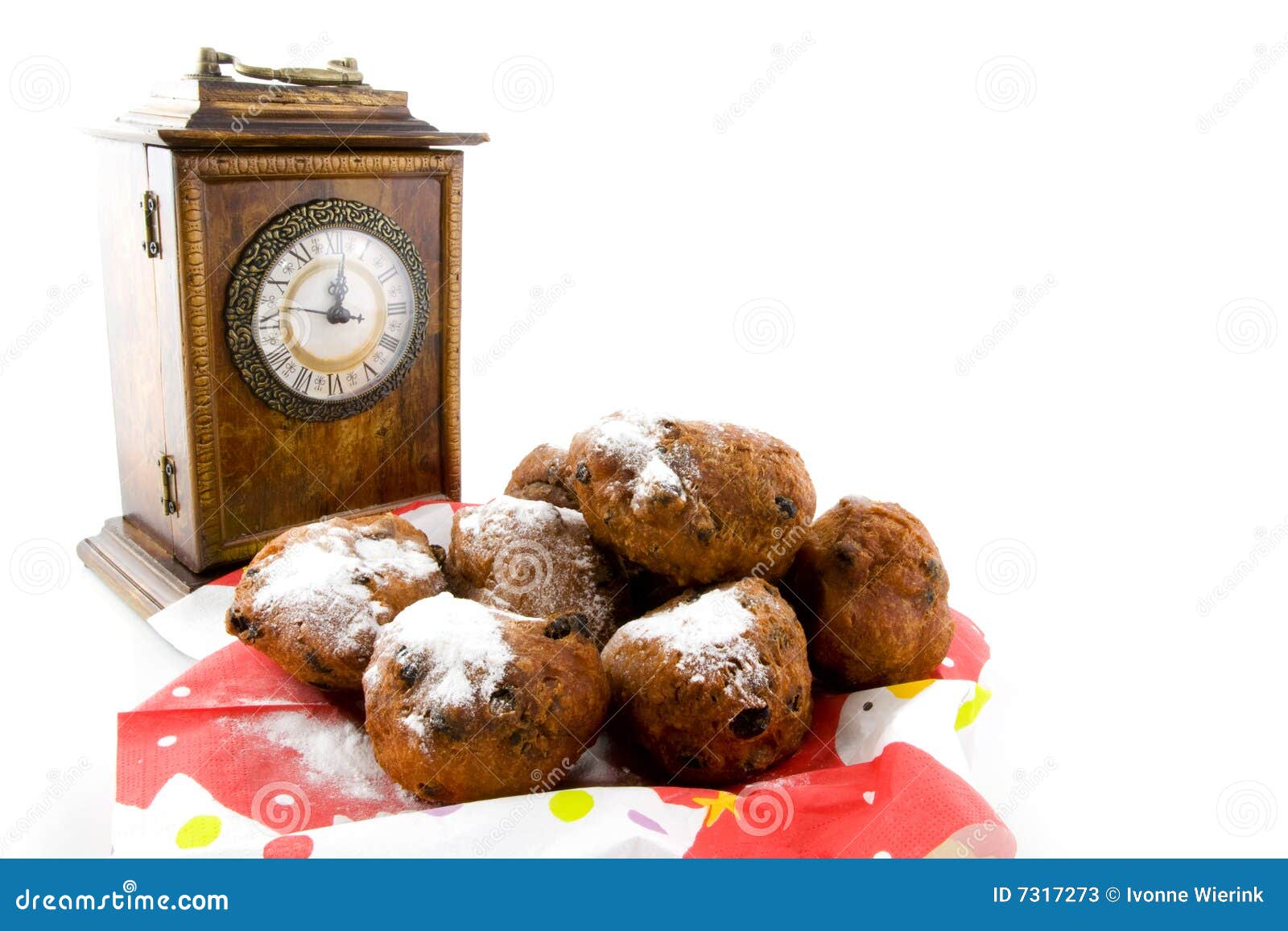 Dutch new years eve stock image. Image of napkins, time 7317273