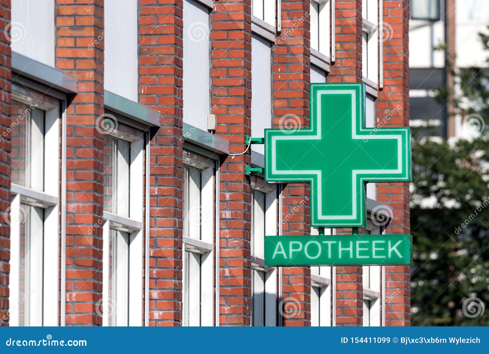 Dutch pharmacy editorial stock image. Image of advertising 154411099