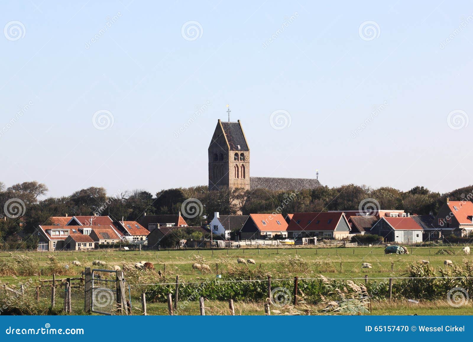 dutch reformed church of hollum ameland, holland